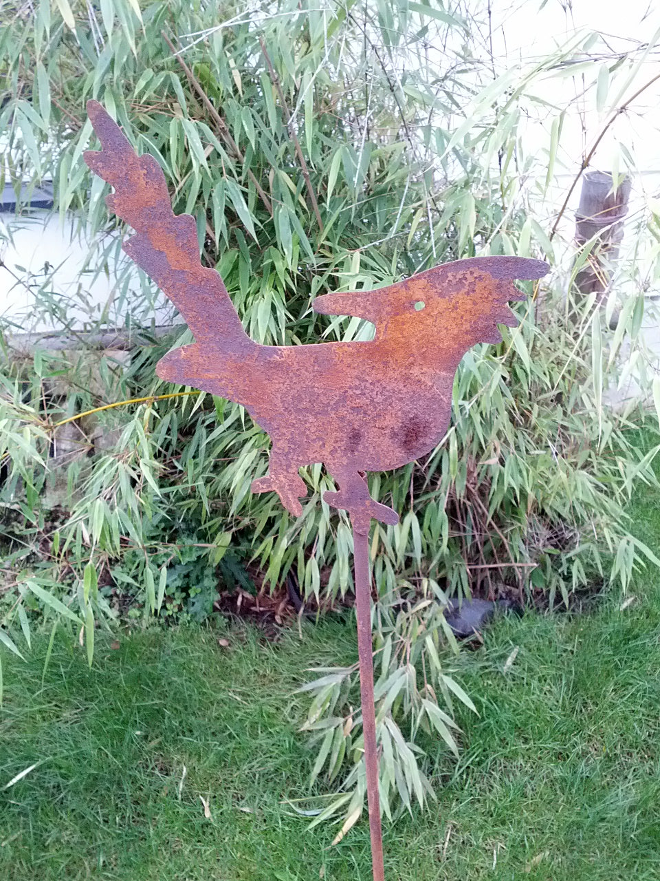 Tuinsteekhouder van metaal, breedte: 20 cm, 029185