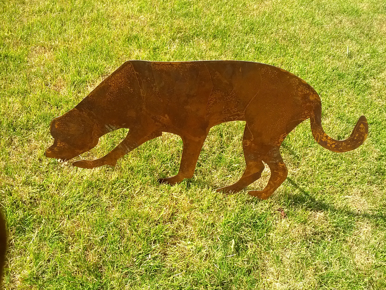 Gartendeko ,Hund,Tier ,Handarbeit L86H48cm 031076