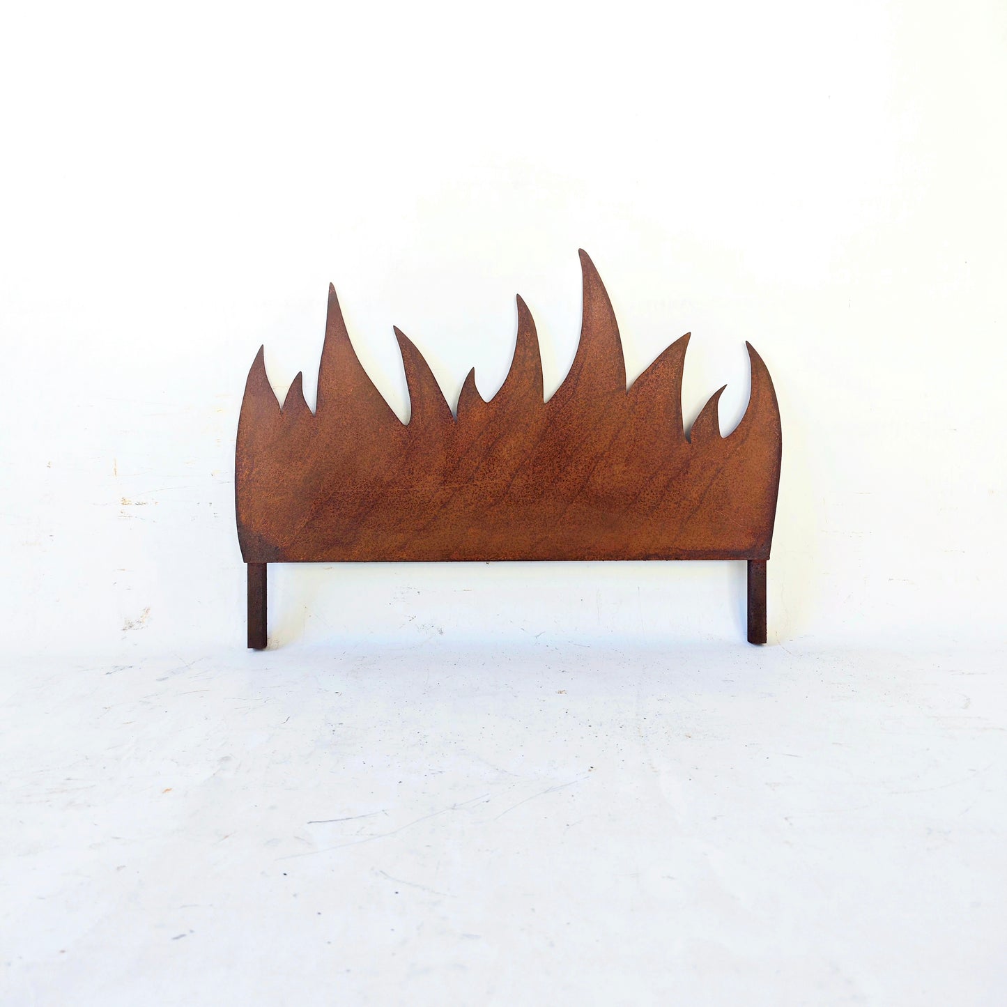 Edelrost Garten Rasenkanten aus Metall ,Gartendeko ,Höhe: 30cm