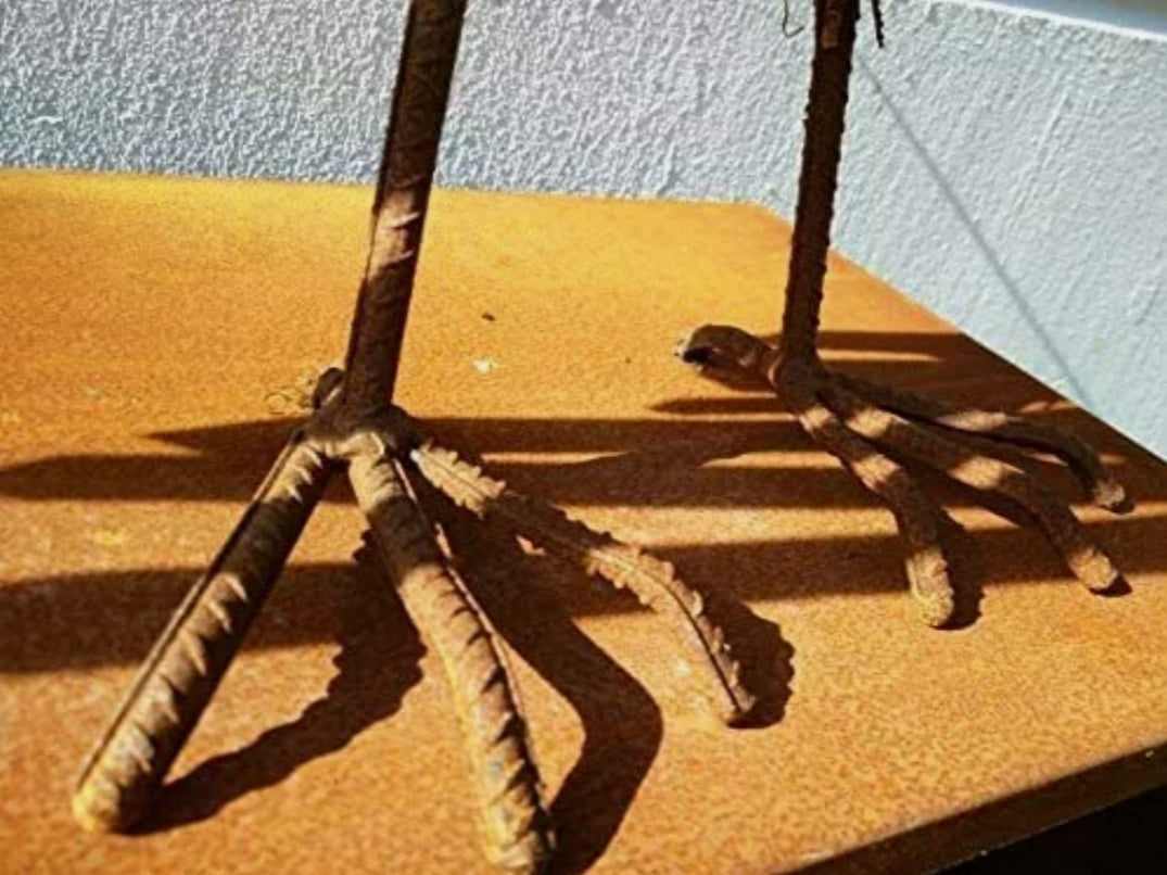 Edelrost Garten Adler,Gartendeko ,Länge :90cm ,Höhe:40cm ,031754