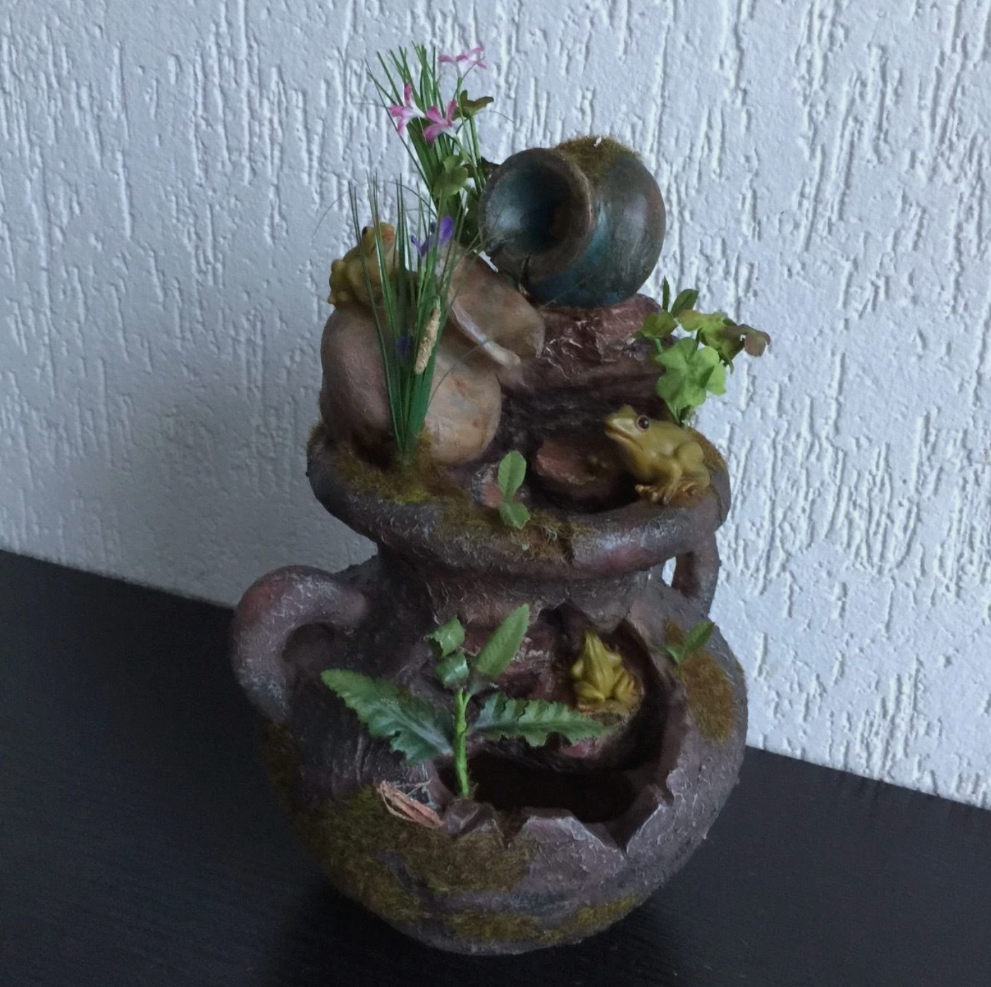 Zimmerbrunnen, Gartenbrunnen,Bonsai Brunnen Mit Pumpe 17x21x30cm, Nr.:335E