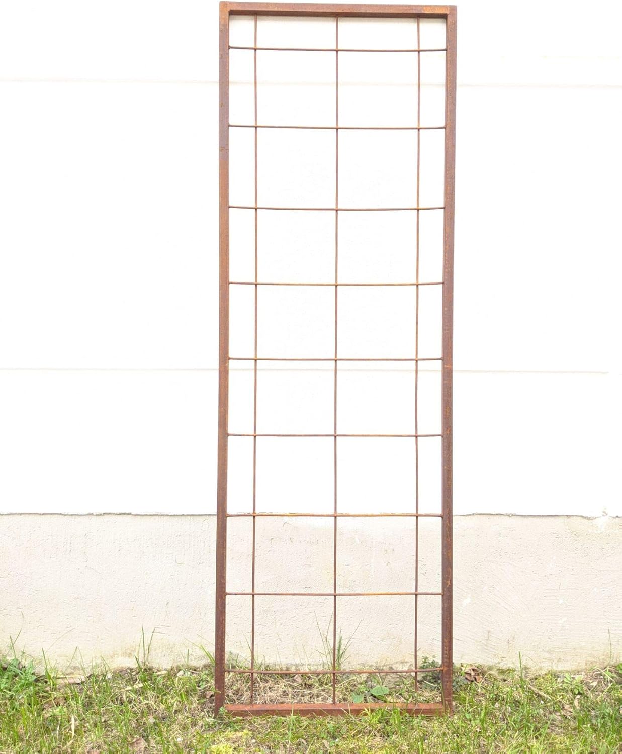 Edelrost Garten Rankgitter aus Metall , Rosenbogen Garten Rankhilfe