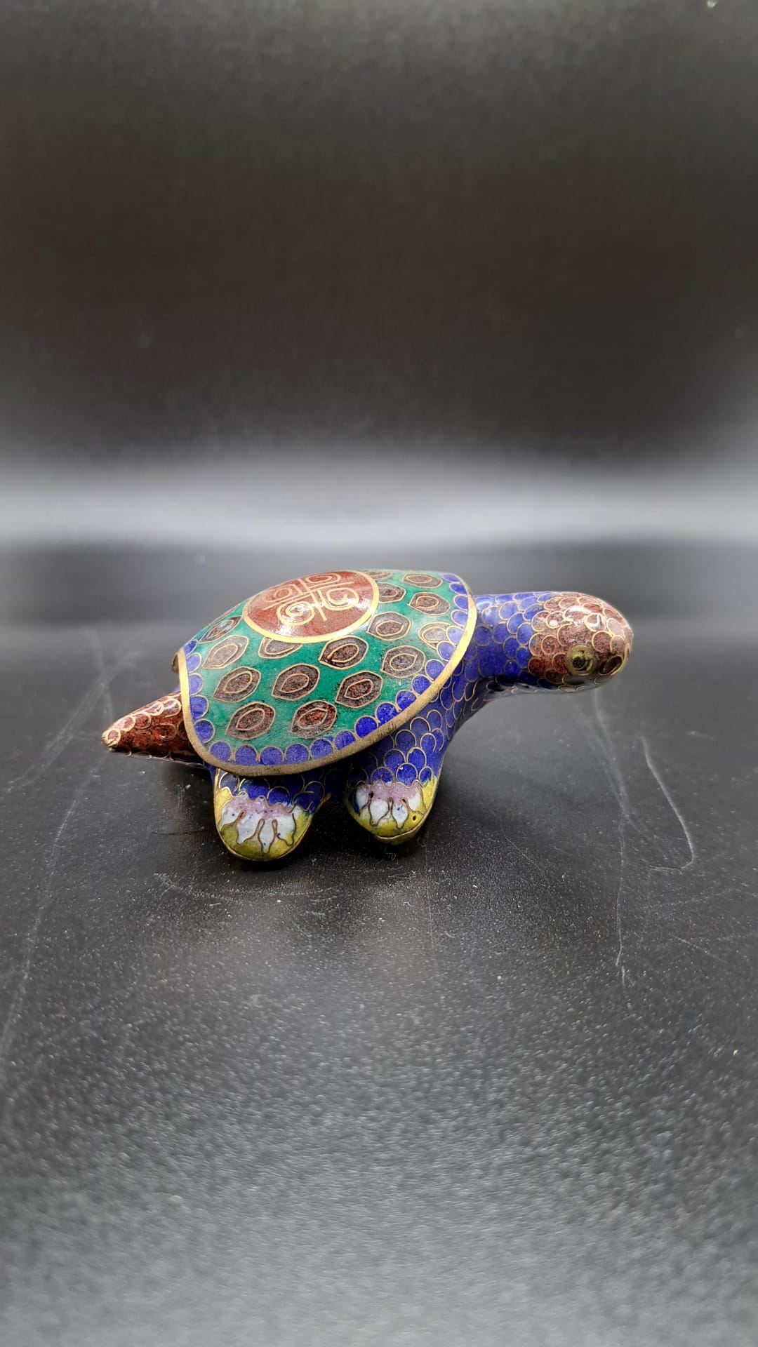 CLOISONNE turtle 7x5x3cm Aa1-2