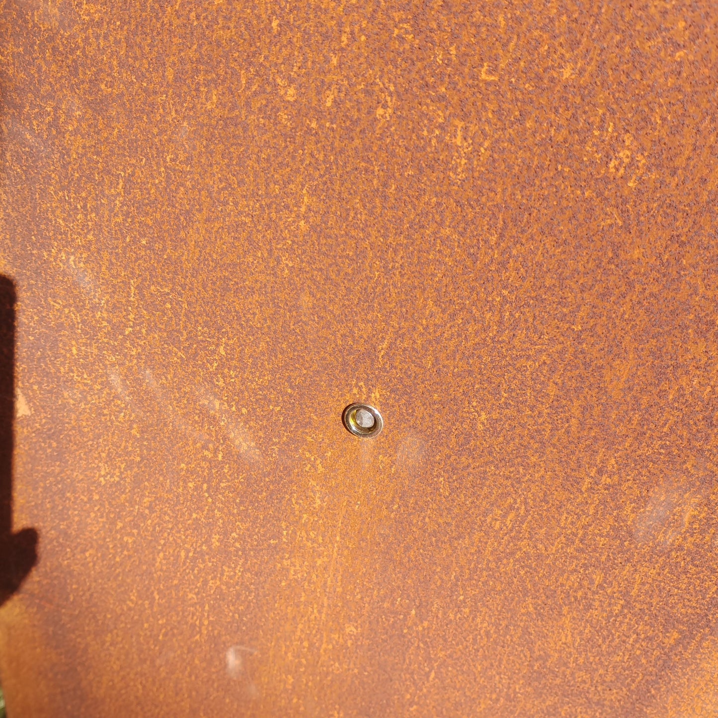 Kaminholzregal aus Edelrost