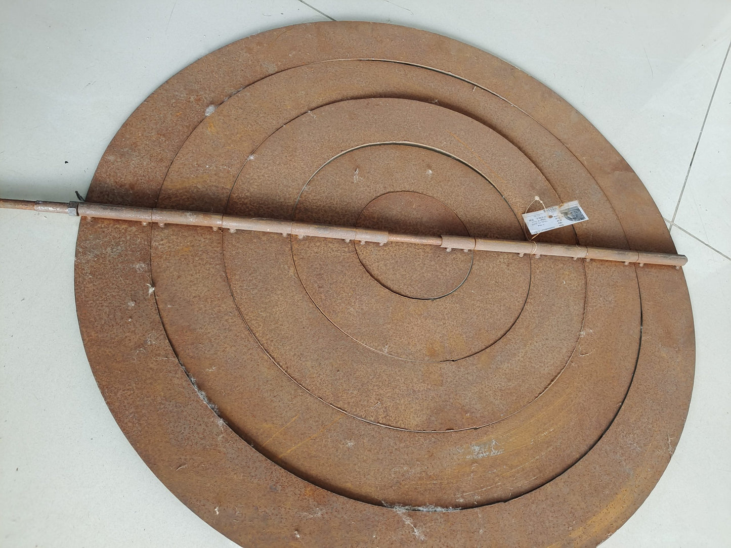 Edelrost Garten Stecker Spirale