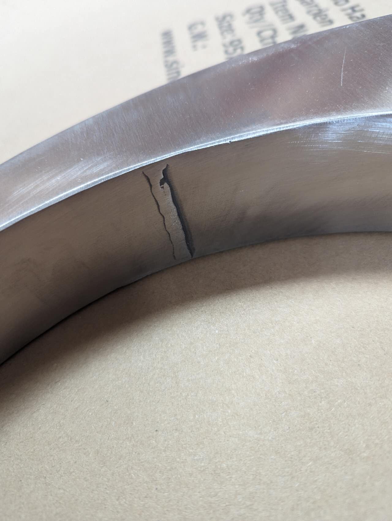 Garten Stecker Gartenskulptur Edelstahl "Auge"