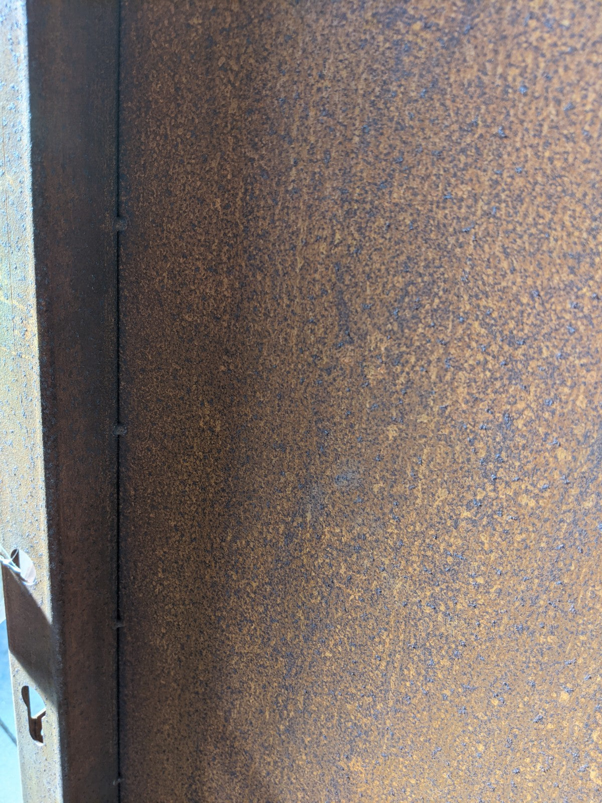 Garden gate rust garden gate including metal posts rust with door lock