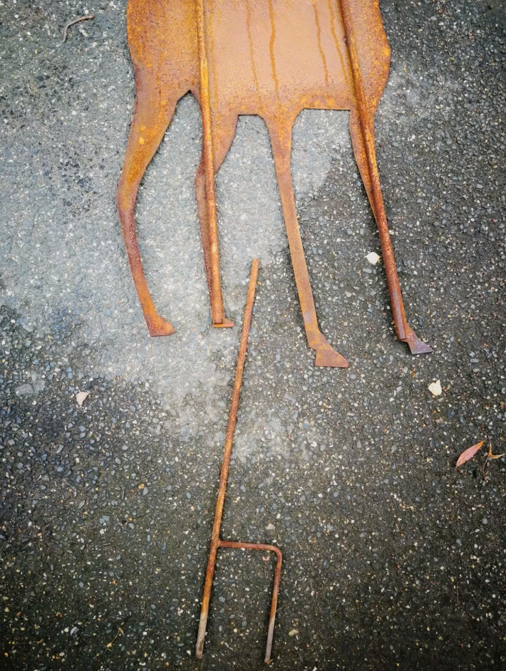 Edelrost Garten Hirsch , 031861 ,Höhe 135cm