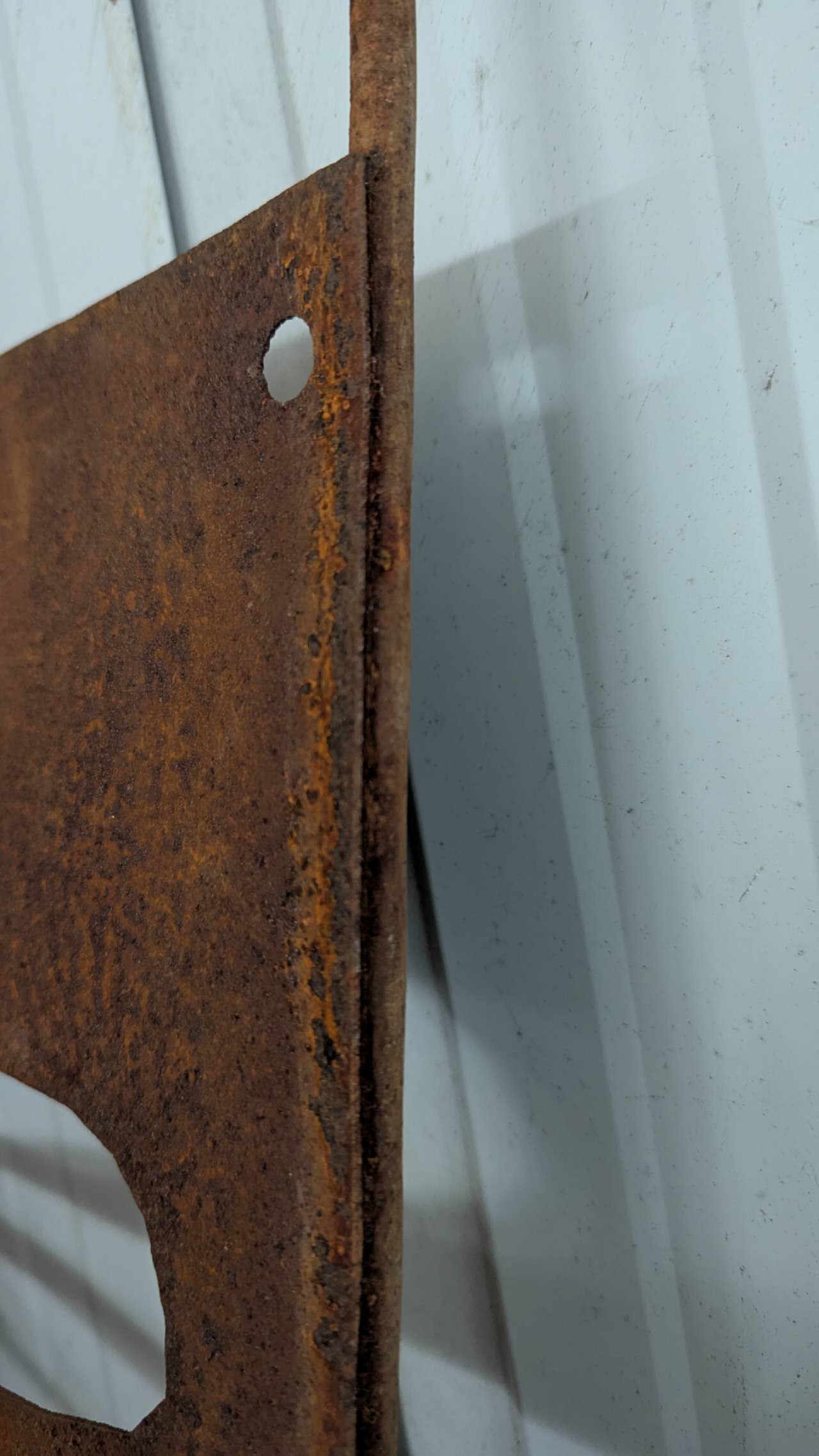 Garten Sichtschutzwand aus Metall , S 9