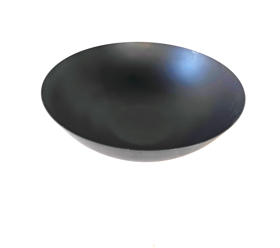 Garten Schwarz Feuerschale 60cm 1.8mm Pflanzschale