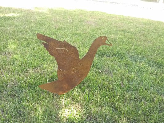 Garden decoration, duck, animal, handcraft