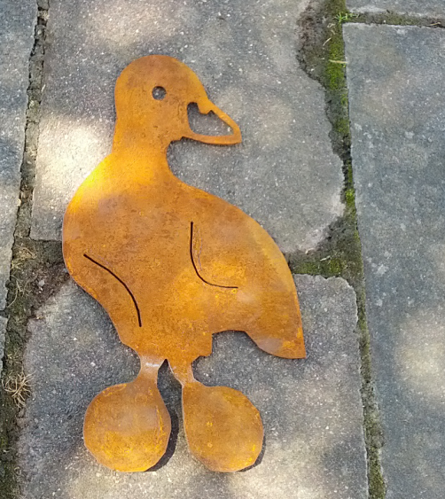 Garden decoration, duck, animal, handcraft