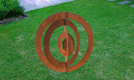 Noble rust garden plug D60cmH80cm 3kg ,031146