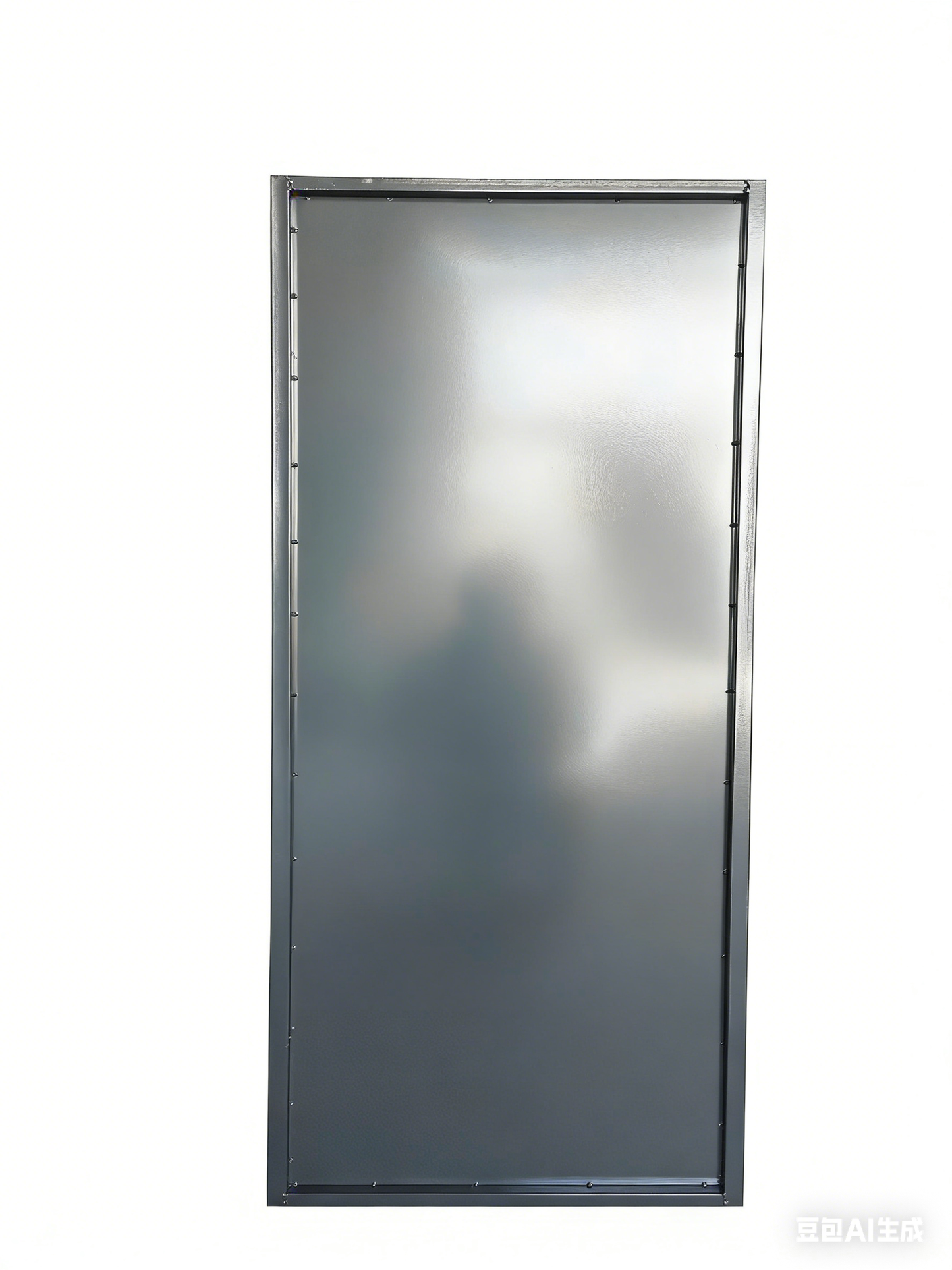 Schilfrohr afschermwand antraciet metaal 1mm afscherming B75 H150cm 031912-2SP