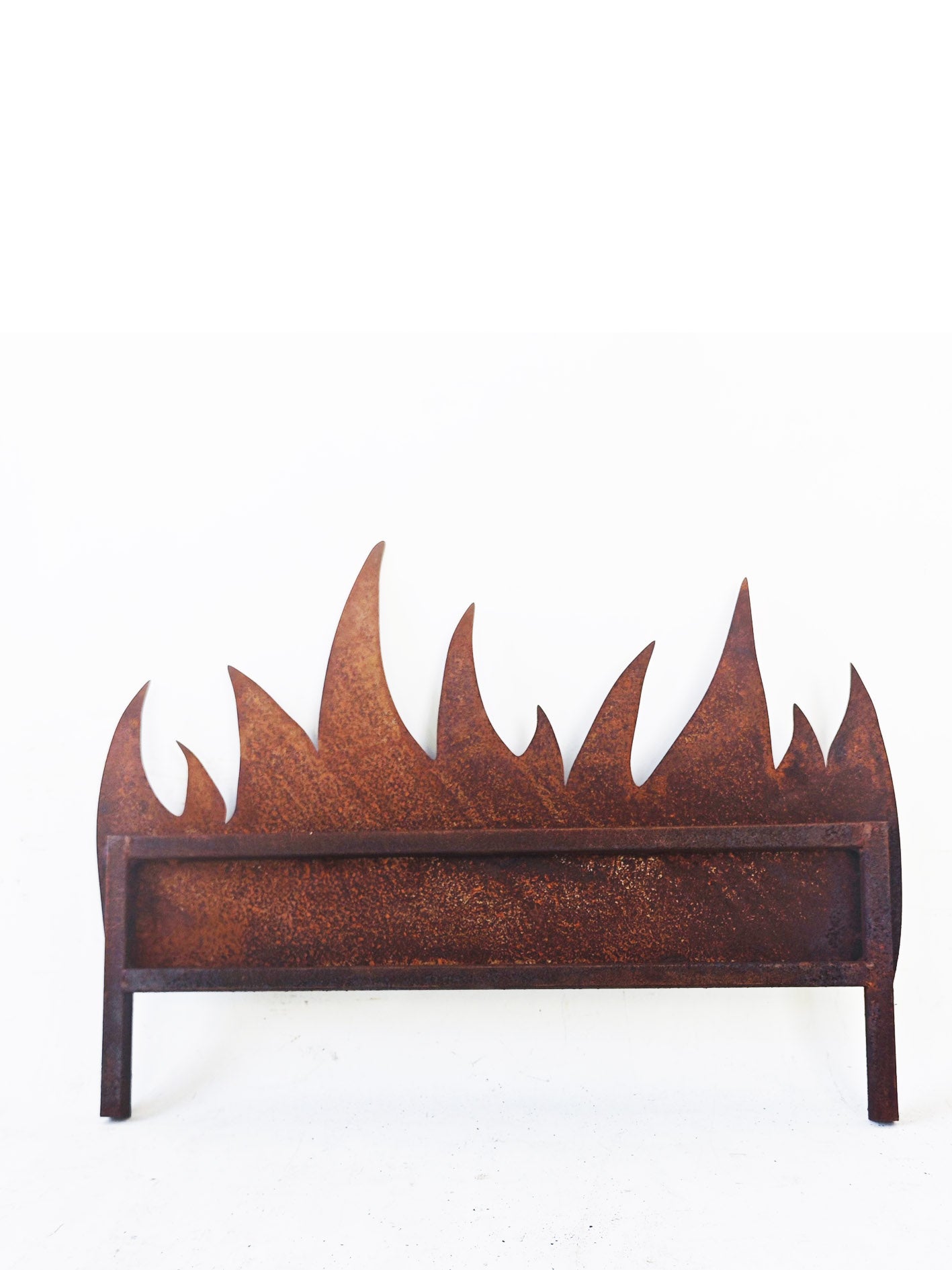 Edelrost Garten Rasenkanten aus Metall ,Gartendeko ,Höhe: 30cm