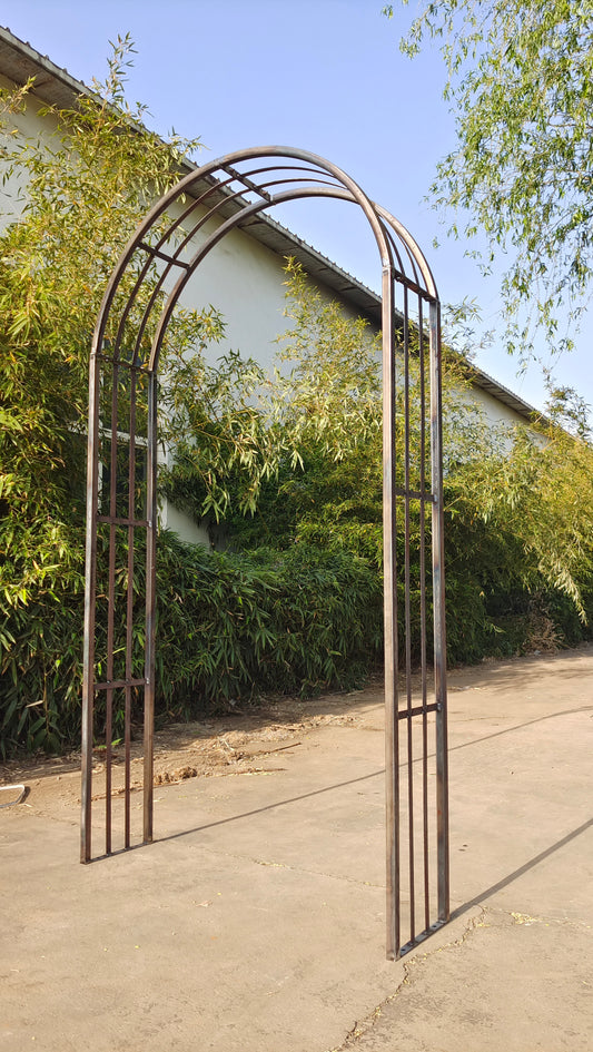 Patina garden trellis rust rose arch garden L130*W50*H220cm 031991