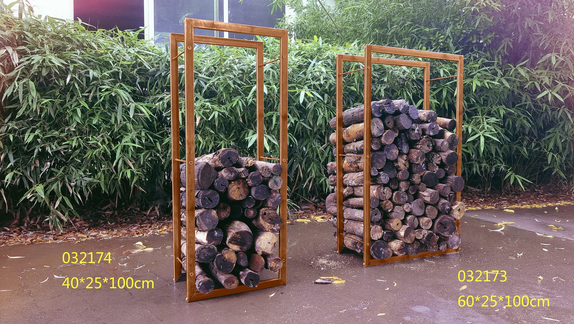 kaminholz aufbewahrung garten Kaminholzregal Garten Rost Kaminholzunterstand Rost holzregal Kaminhol – Sino Han