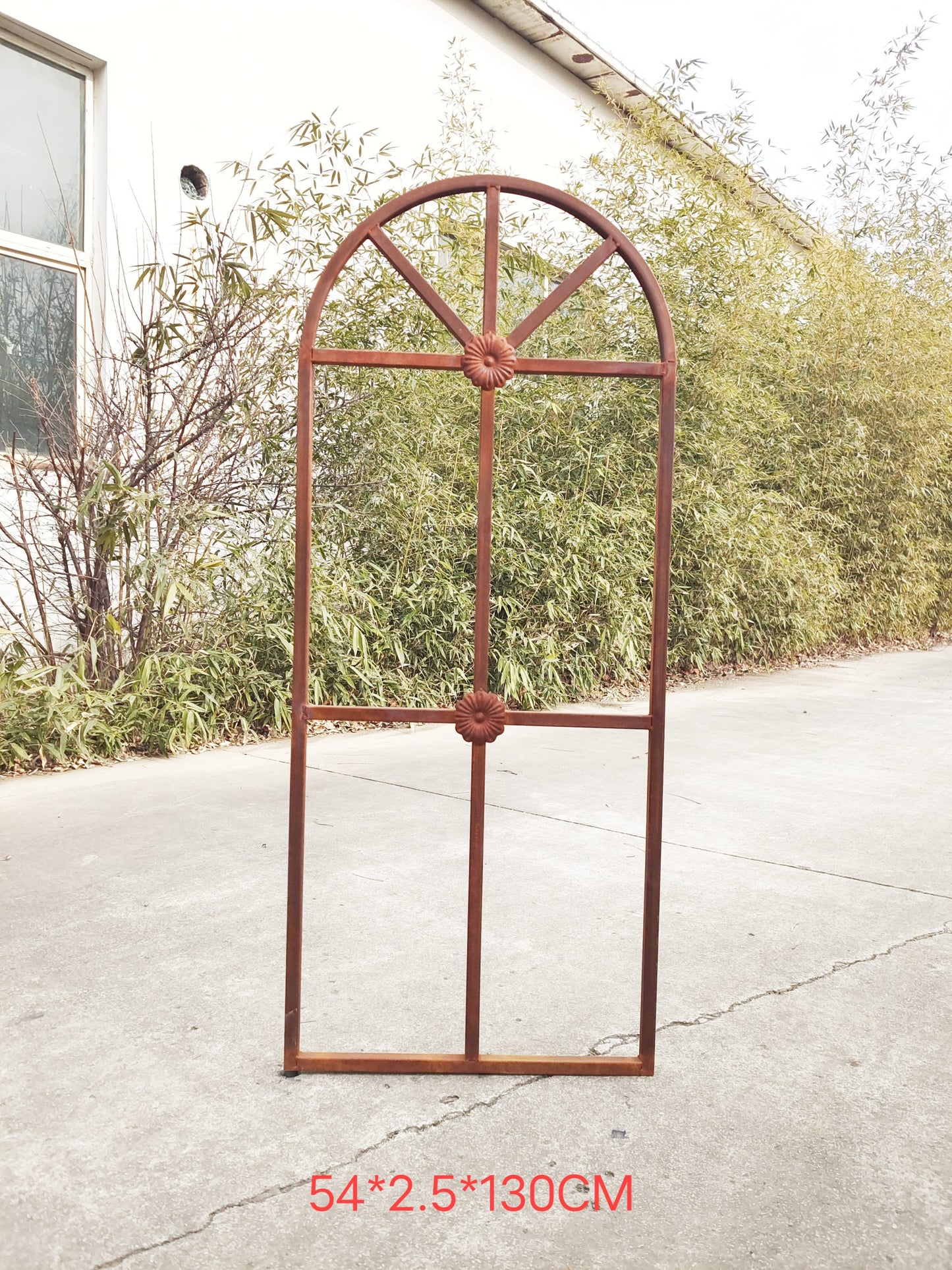 Edelrost garden trellis made of metal rust 032186 H130cm 6.35 kg