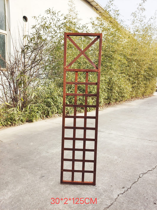 Edelrost garden trellis metal rust 032191 W30cmH125cm, 5.2kg