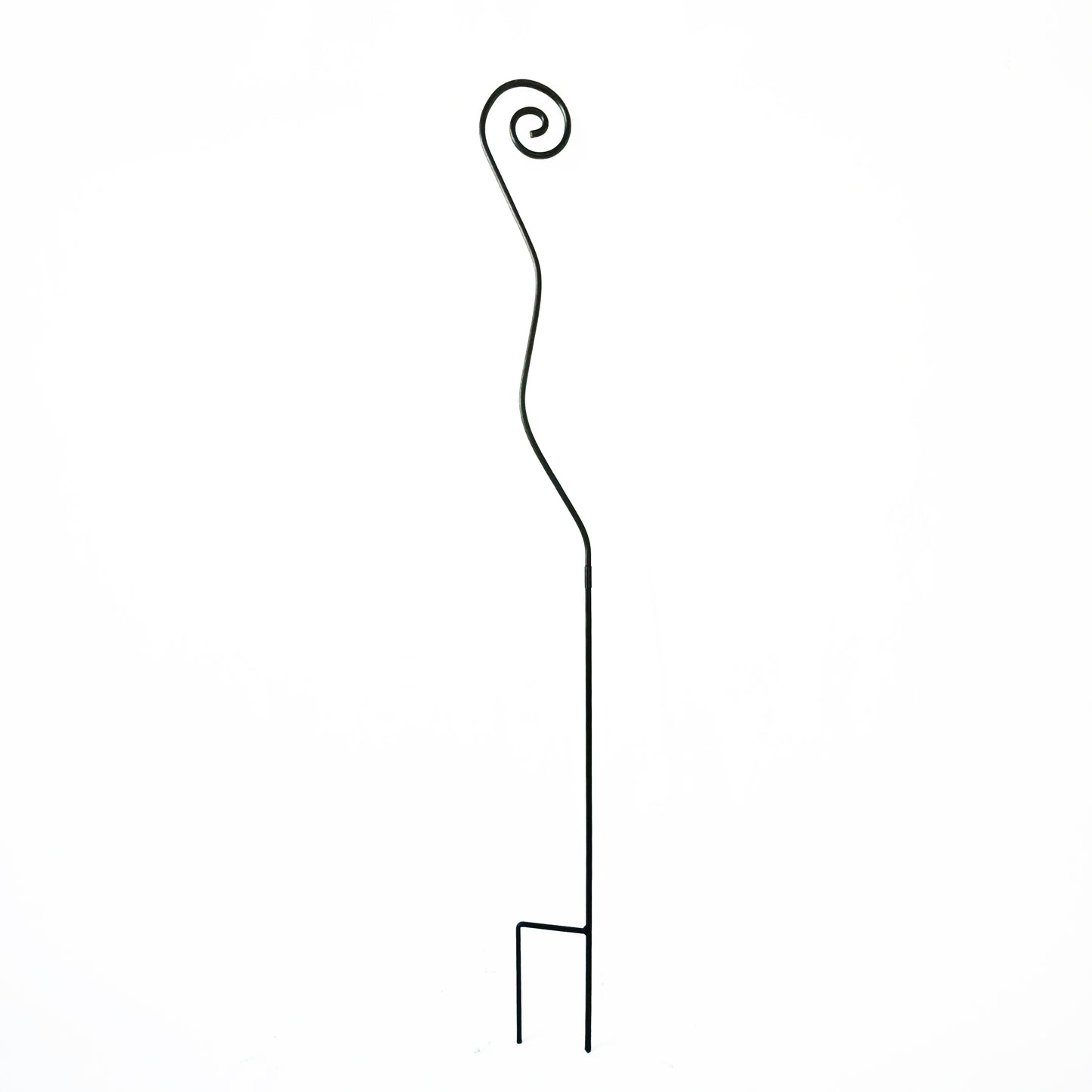 Garden stake decorative iron trellis bed stake trellis rod rust metal W25cm