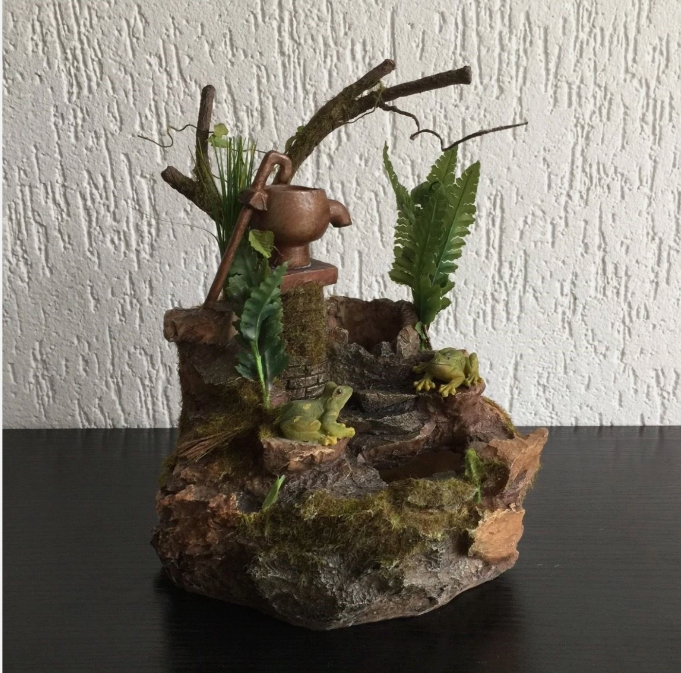 Zimmerbrunnen, Gartenbrunnen,Bonsai Brunnen Mit Pumpe 21x16x25cm ，Nr.: 284E