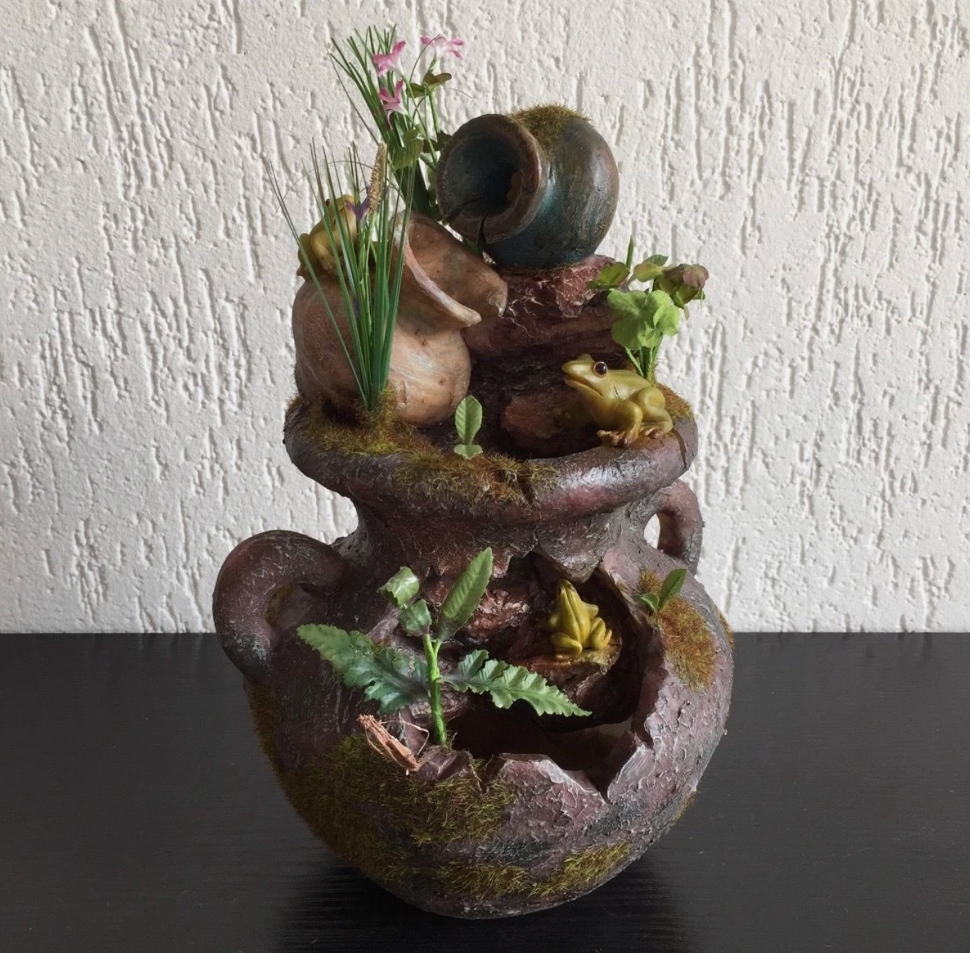 Zimmerbrunnen, Gartenbrunnen,Bonsai Brunnen Mit Pumpe 17x21x30cm, Nr.:335E