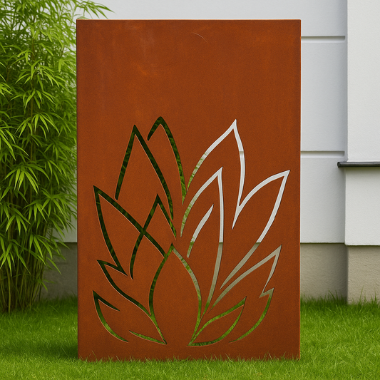 Garten Sichtschutz ''Lotus'' Gartenzaun Sichtschutzwand 032014