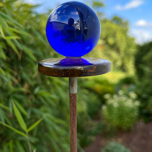 Garten Gartenstecker mit Glaskugel 6cm ,  029909