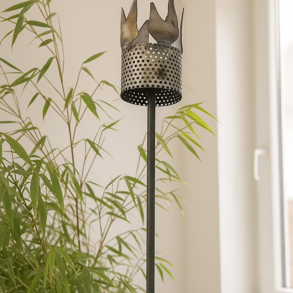 Garden stake bed stake candle stand crown 120cm