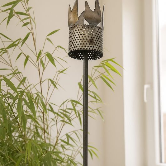 Garden stake bed stake candle stand crown 120cm
