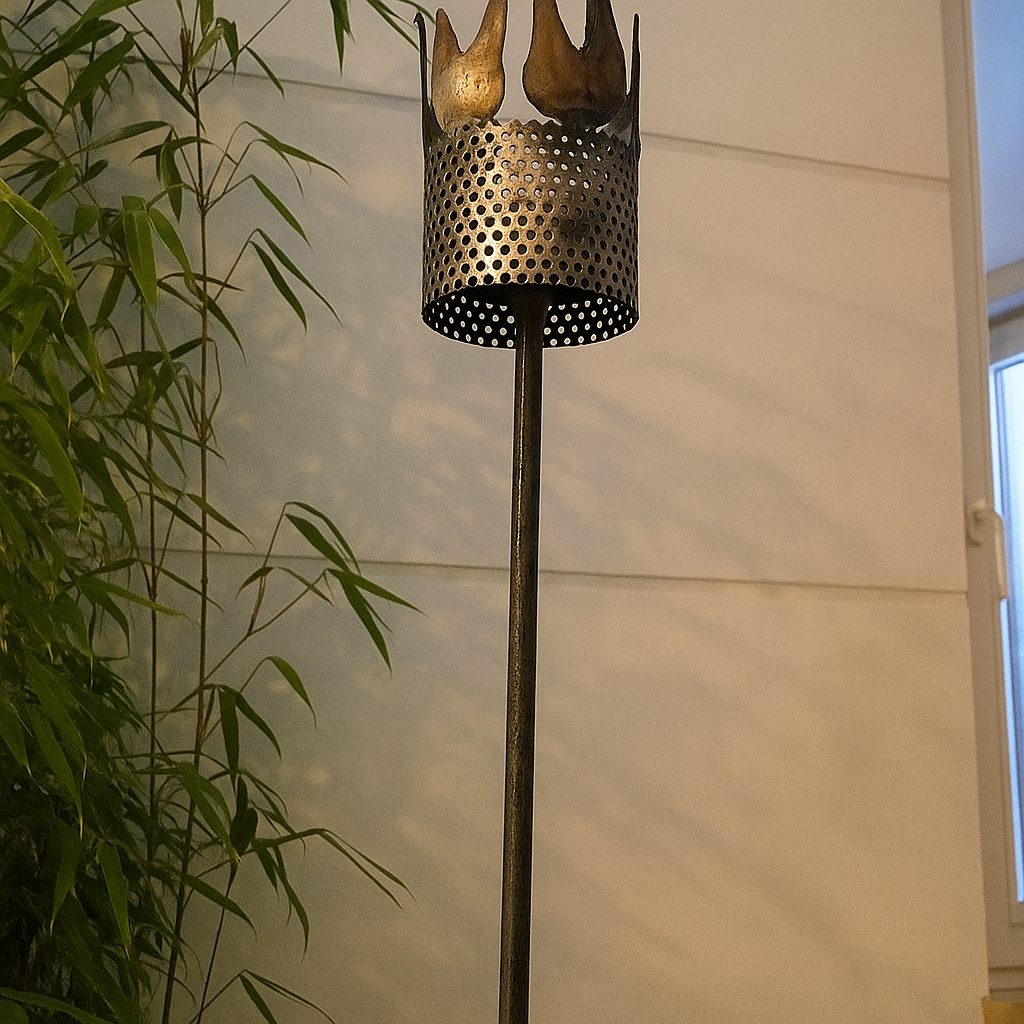 Garden stake bed stake candle stand crown 120cm