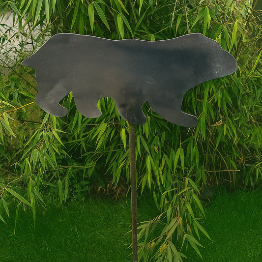 Gartenstecker aus Metall ，Kleiner Bär ，029175