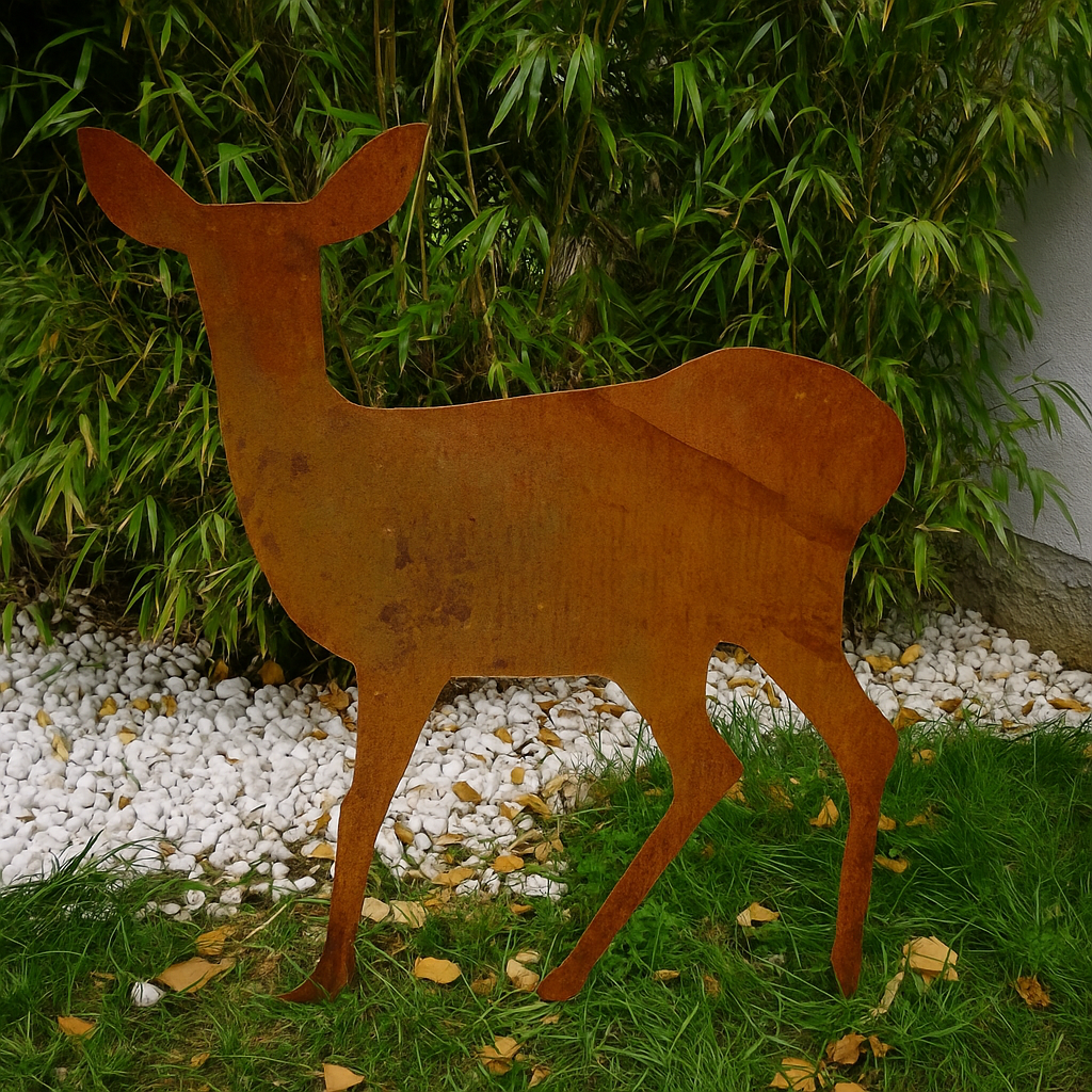 Edelrost Garten Hirsch ,Tier , 031854 ，L60*70cm