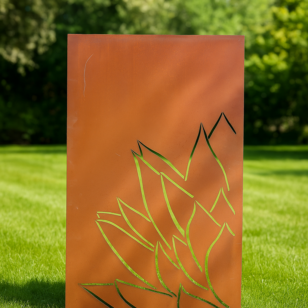 Garten Sichtschutz ''Lotus'' Gartenzaun Sichtschutzwand 032014