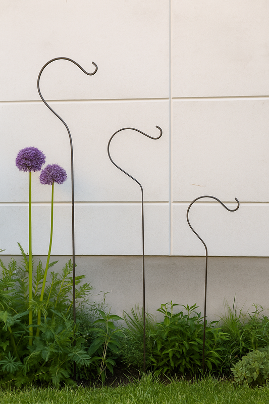 Garden lantern hook lamp hook garden rod hook 029468-1: W35*1*150cm