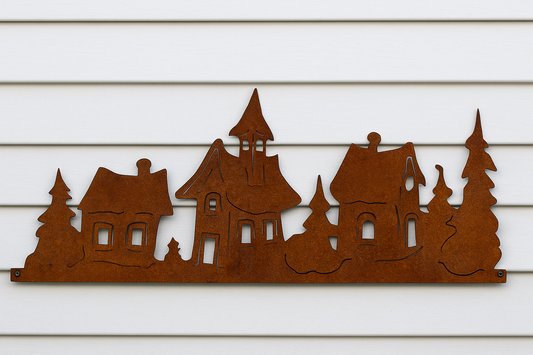 Edelrost GardenDeko Garden Wall Decoration Rust Wall Plug Plant Bowl Rust 76*30cm