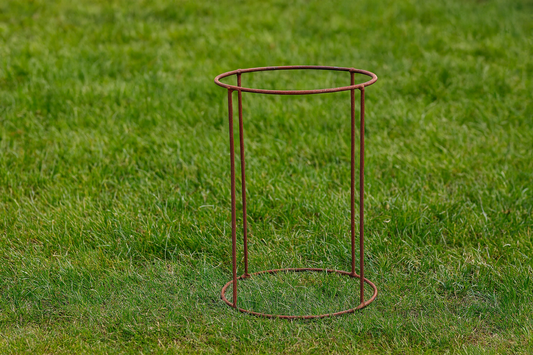 Noble rust stand for fire bowl plant bowl rust garden decoration W34.5cm handmade