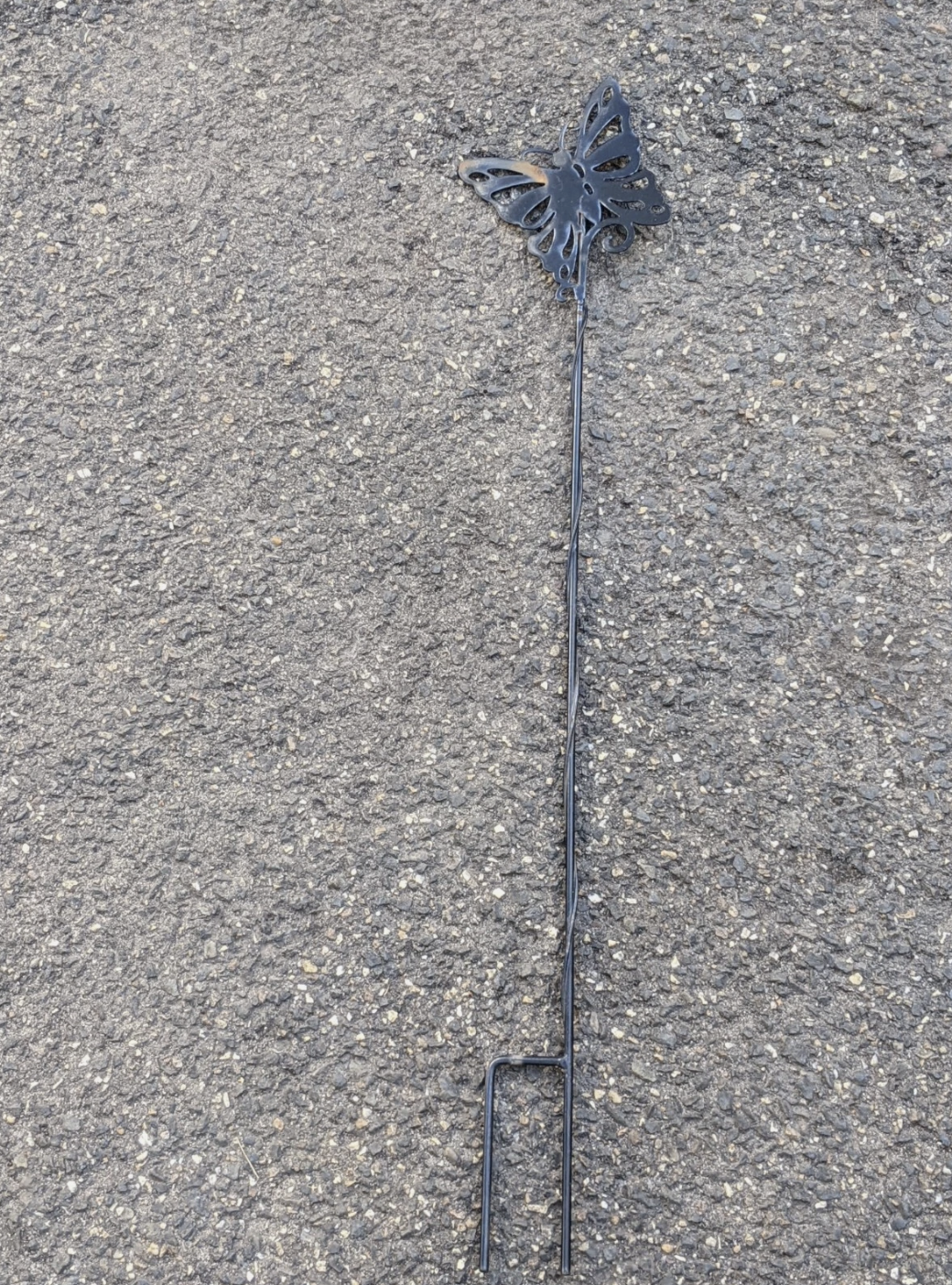 B. Wahl Gartenstecker Beetstecker  Schwarz，Höhe ：72cm，Breite：13cm