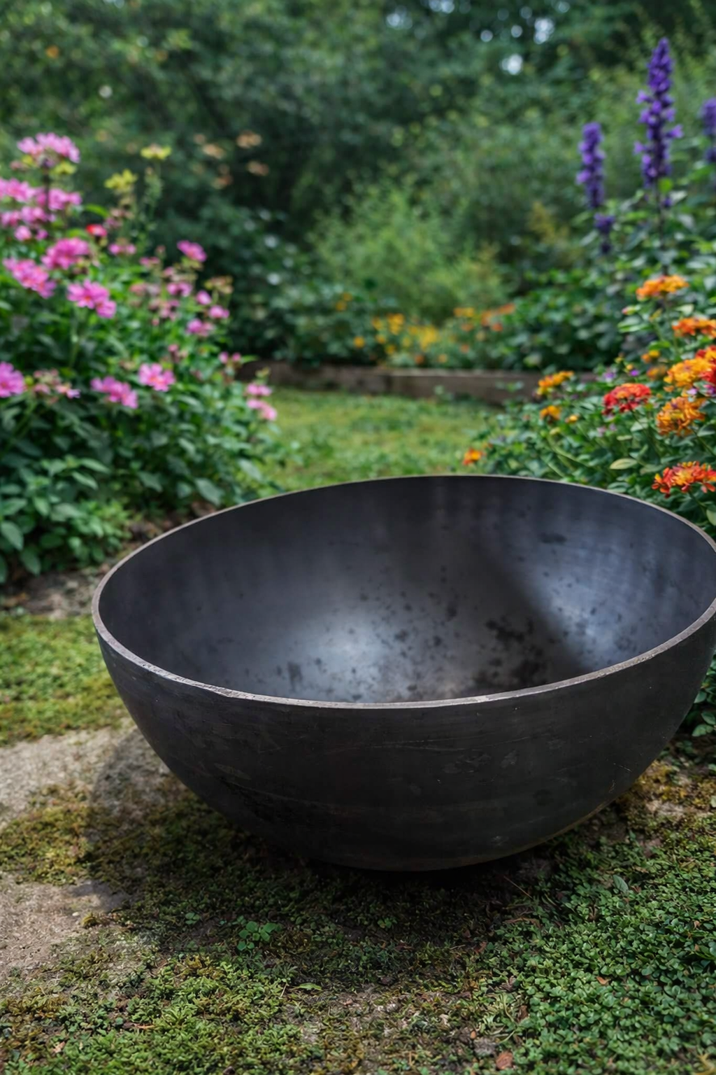 Stahl-Halbhohlkugel ø100mm--ø400mm, glatt, Wandstärke 3mm, ohne Bohrung