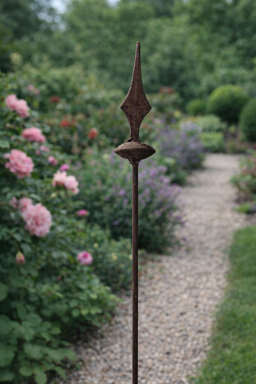 Die einzige ！Edelrost Gartenstecker  , Gartendeko aus Metall