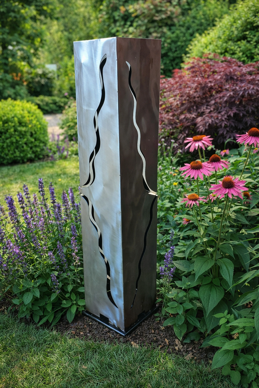 Garten Säule Gartendeko ，Höhe 60 cm