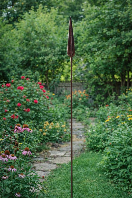 Die einzige ！Edelrost Gartenstecker  , Gartendeko aus Metall