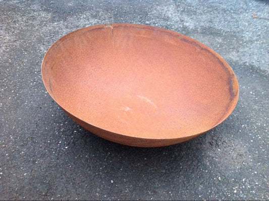 Rust fire bowl, plant bowl, metal thickness: 2mm, without stand,