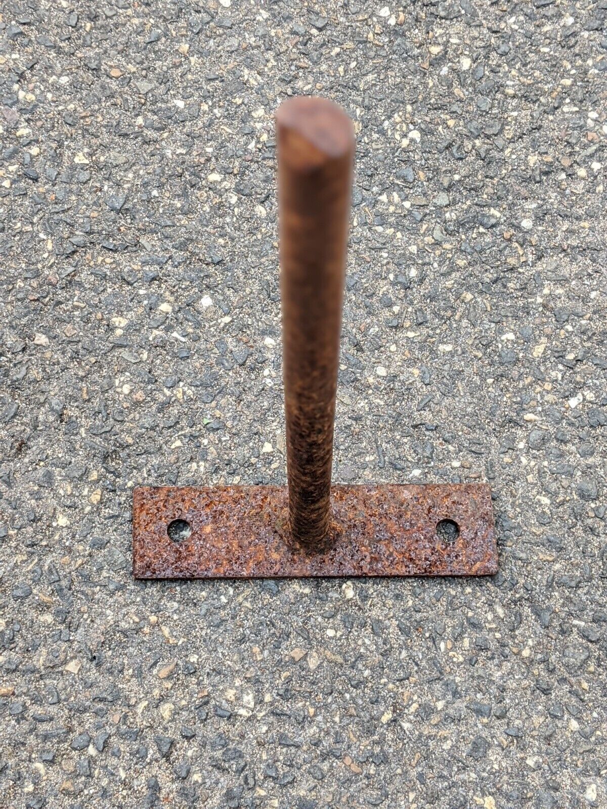 Post base for fence post, ground anchor for privacy screen made of metal 0.6kg H30cm