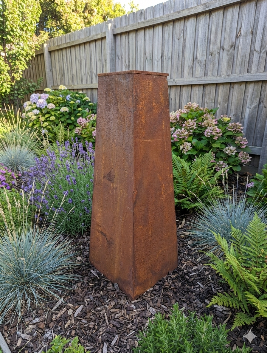 Edelrost Ständer 029062 ，Höhe 100 cm