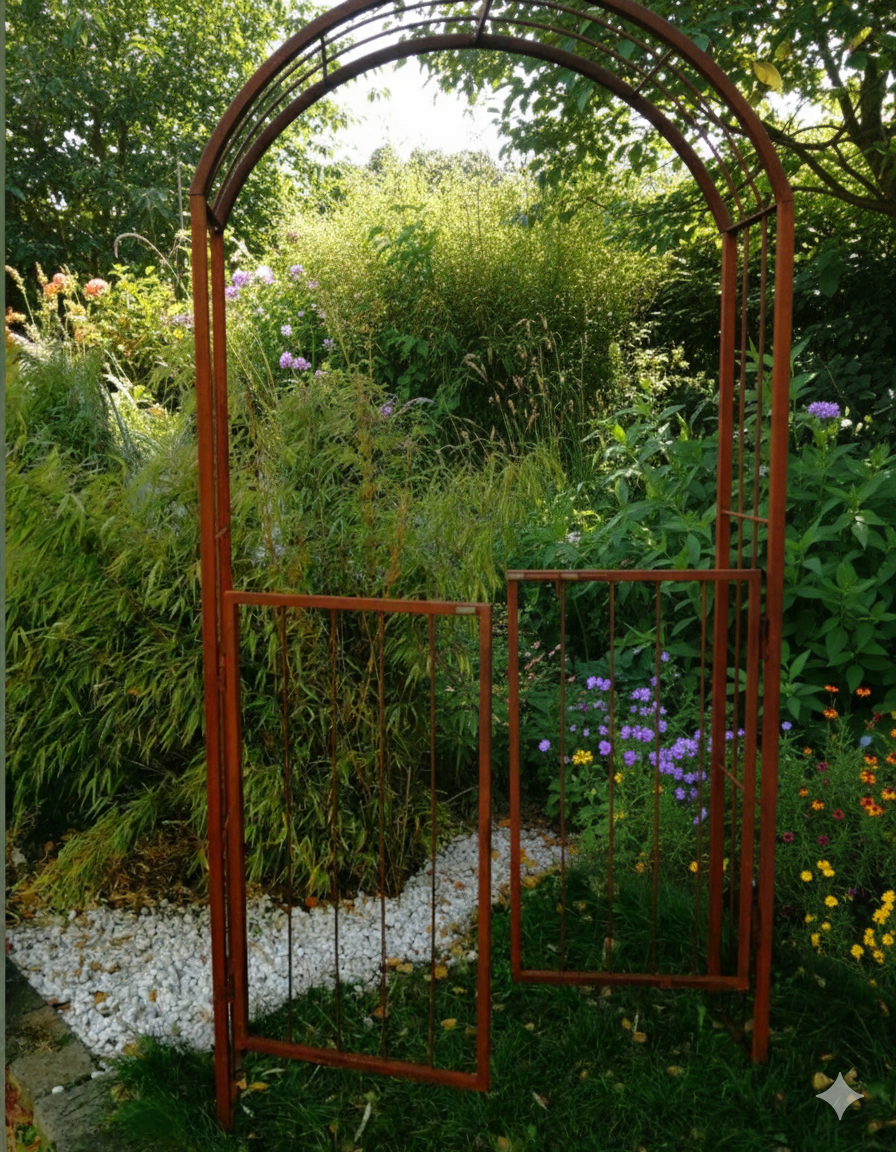 Edelrost Garten Rosenbogen 120*30*220cm 031934 *