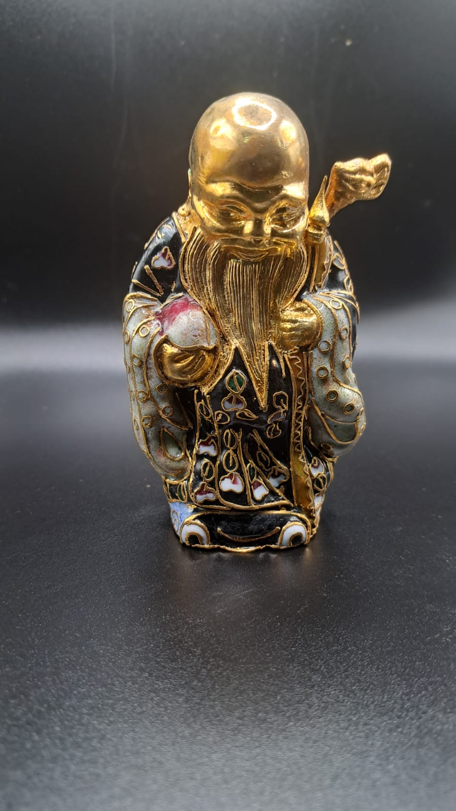 Buddha-Tibet, vergoldet,11x7x4cm Aa2-3-1