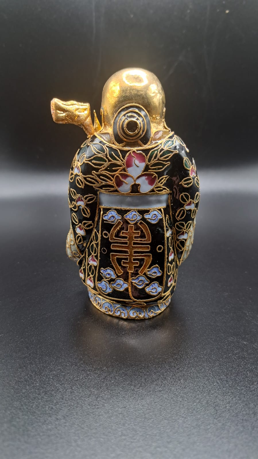 Buddha-Tibet, gold-plated, 11x7x4cm Aa2-3-1