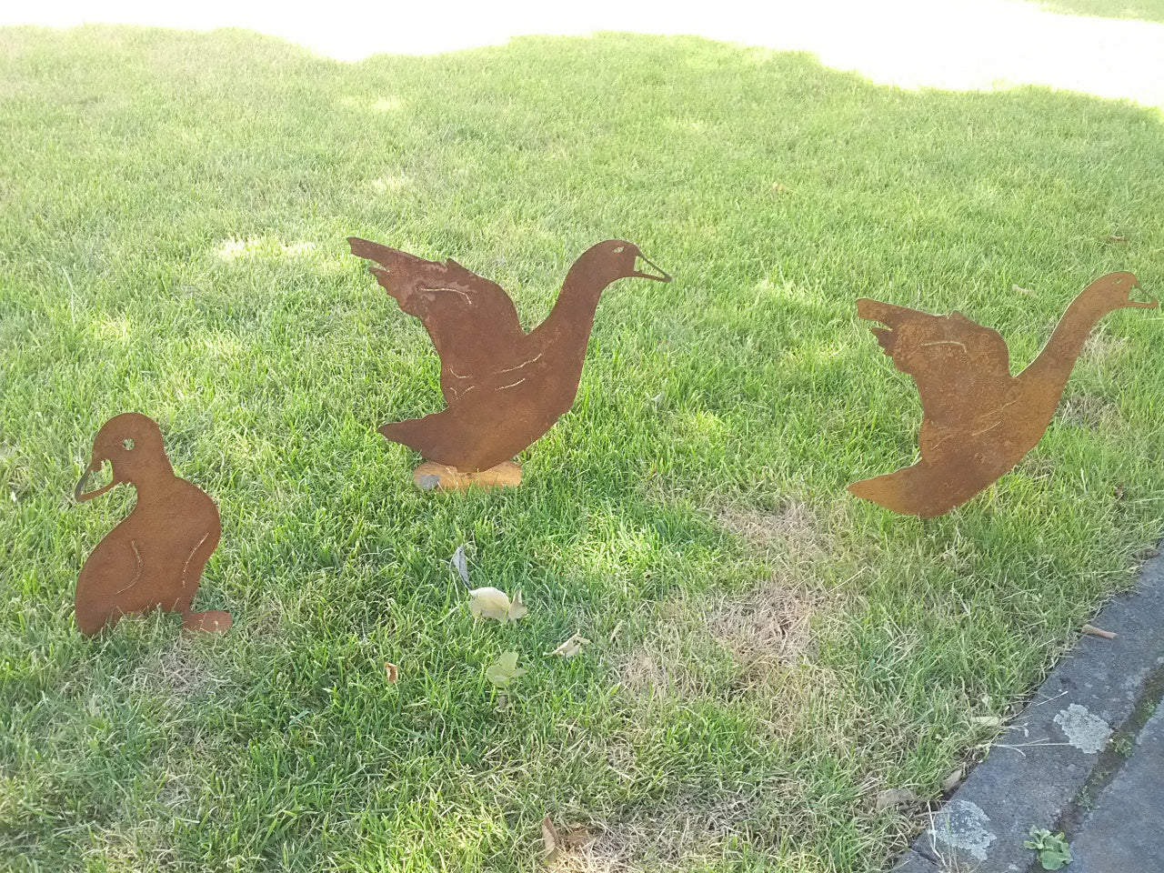 Garden decoration, duck, animal, handcraft