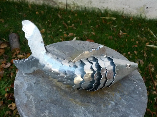 Fish made of metal